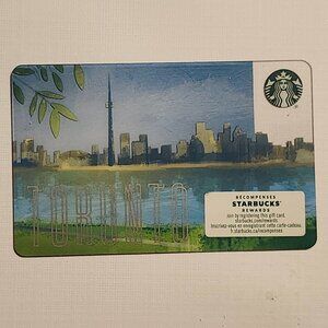 STARBUCKS GIFT CARD TORONTO SKYLINE TORONTO 2016